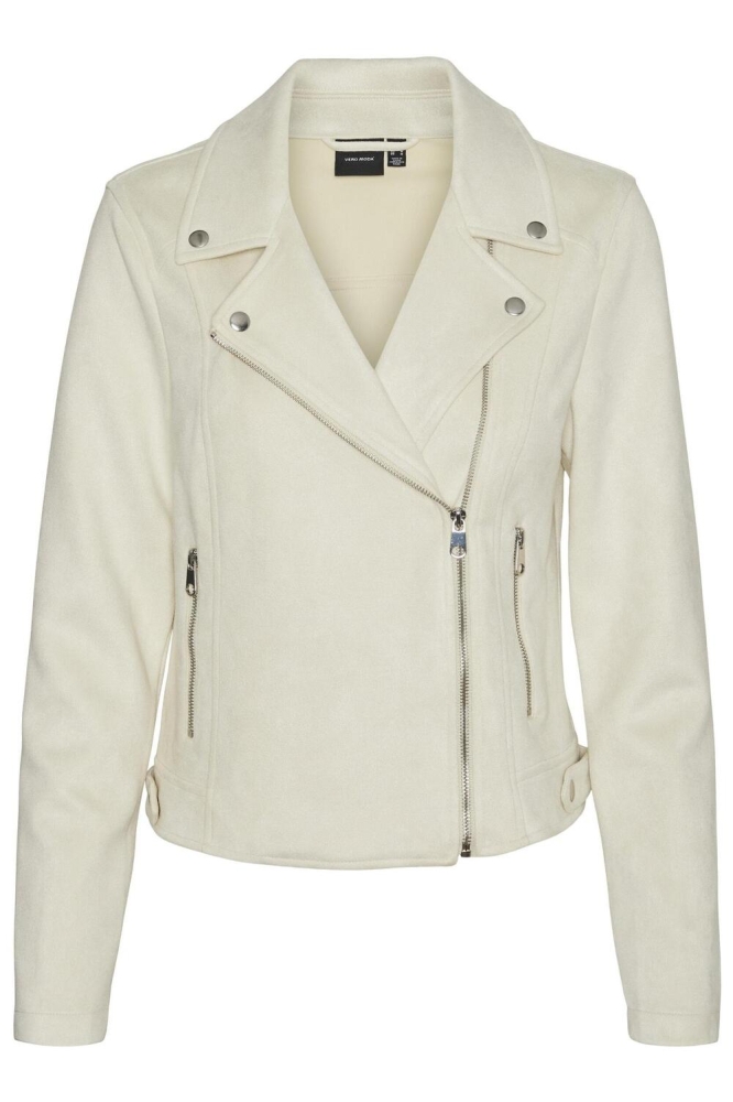 VMJOSE SHORT FAUX SUEDE JACKET GA N 10300938 BIRCH